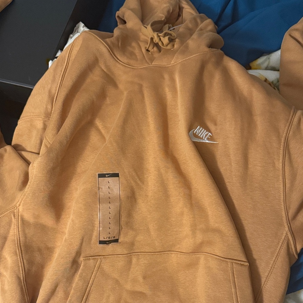 Nike Camel Brown Hoodie